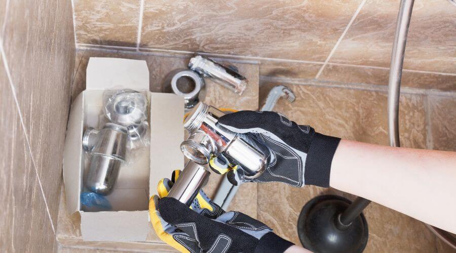 Professional gutter cleaning in Oklee, MN